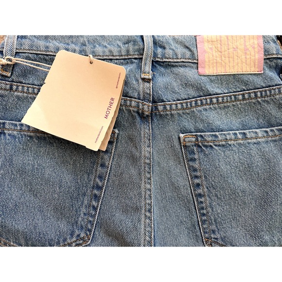 Mother Denim Snacks The Dinner Bell Crop Jeans All You Can Eat Size 26 NWT - Picture 9 of 9